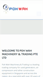 Mobile Screenshot of pohwah.com.sg